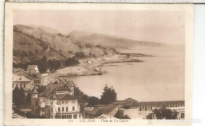 Postales: MALAGA LA CALETA SIN ESCRIBIR