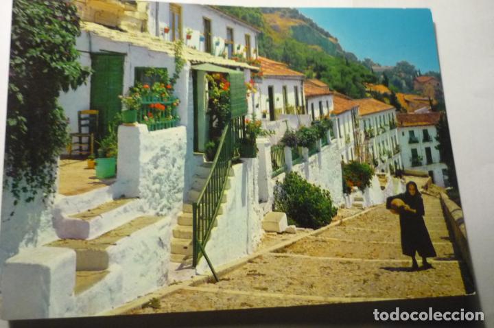 Postales: POSTAL MALAGA SUBIDA GIBRALFARO CM