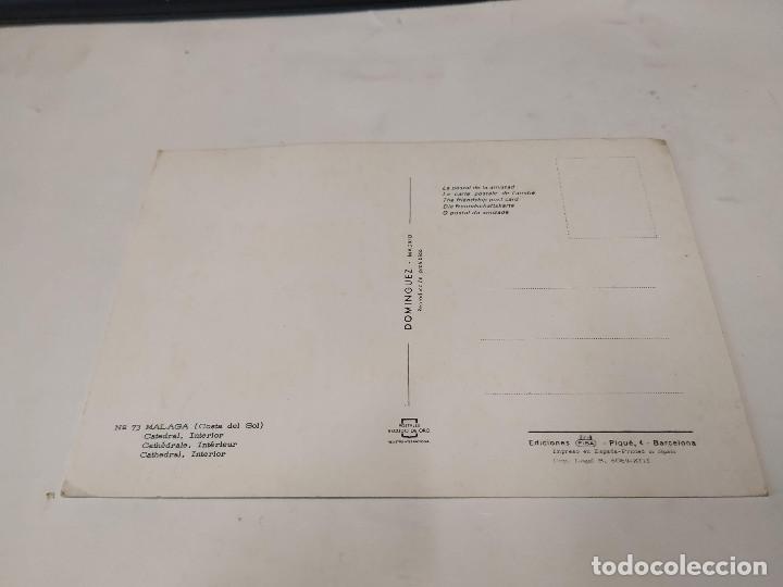 Postales: M&Aacute;LAGA - POSTAL M&Aacute;LAGA - CATEDRAL - INTERIOR - Foto 2