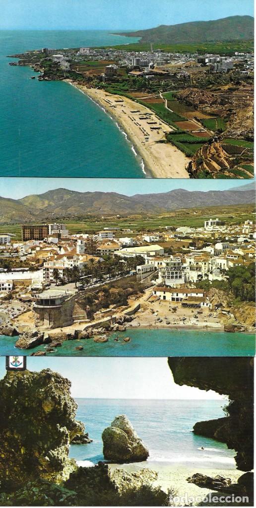Postales: LOTE 6 POSTALES NERJA MALAGA - Foto 1