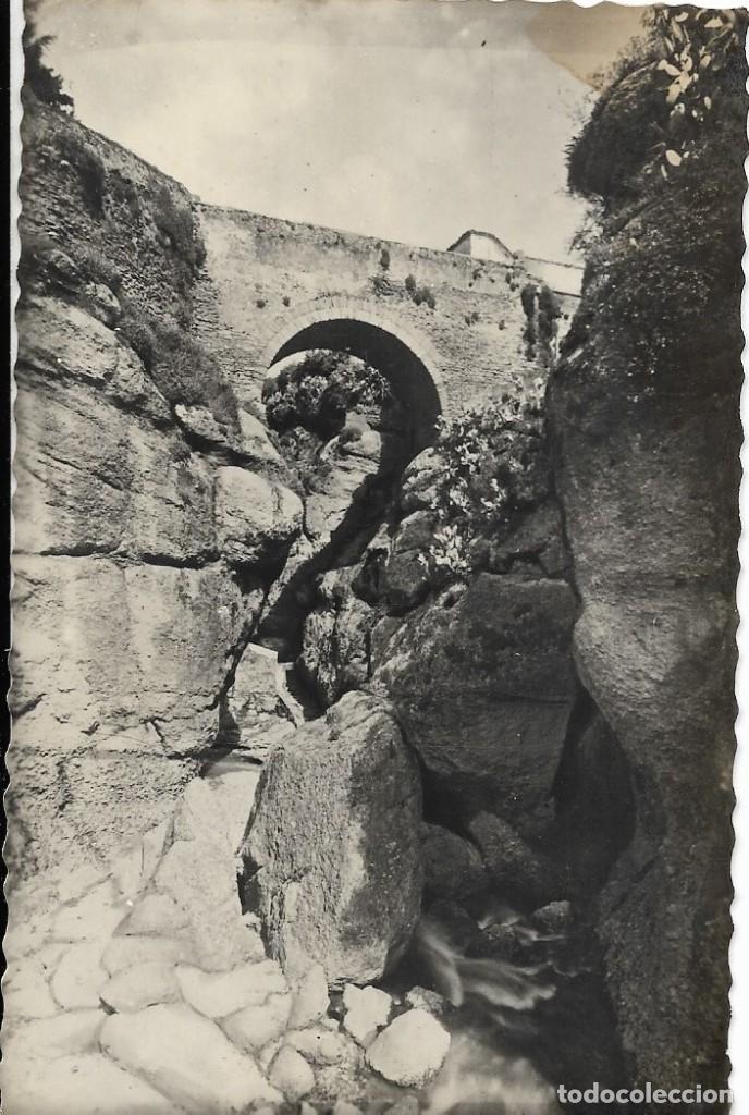 Postales: Puente viejo o arabe. Ronda