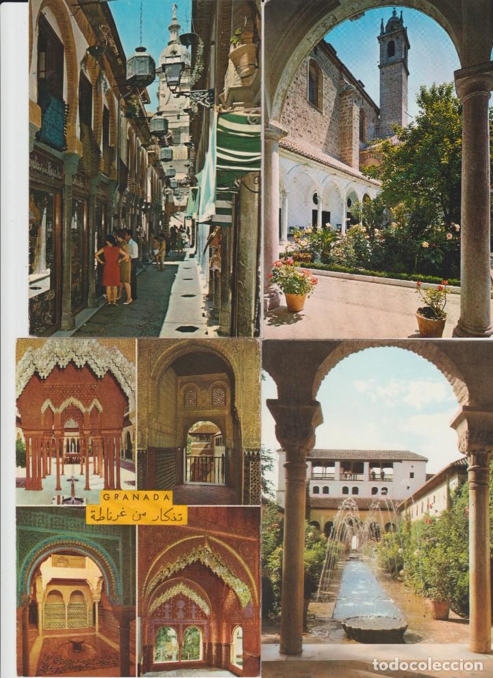 Postales: LOTE VEINTITRES POSTALES GRANADA. - Foto 3