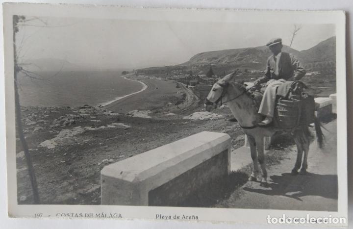 Postcards: COSTAS DE MALAGA PLAYA DE LA ARA&Ntilde;A