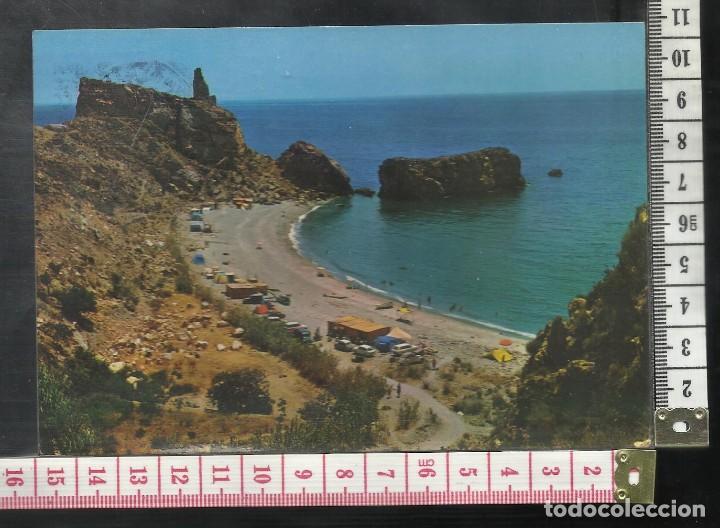 Postales: ST 293 TARJETA POSTAL CASTELL DE FERRO LA RIJANA CAMPING GRANADA A&Ntilde;O 1970