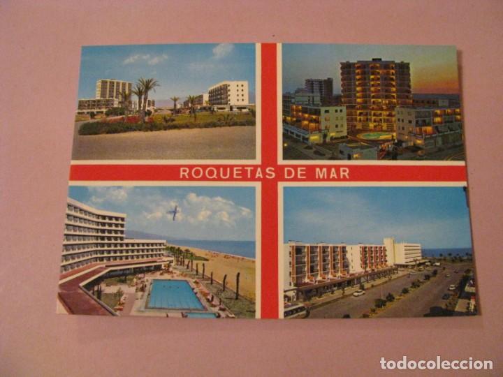 Postales: POSTAL DE ROQUETAS DE MAR. (ALMERIA). ED. ARRIBAS. N&ordm; 14. ESCRITA.
