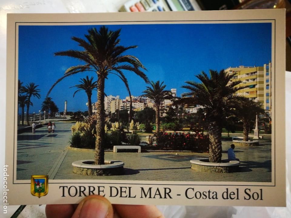 Postales: Postal TORRE DEL MAR Costa del Sol Paseo Mar&iacute;timo DOM&Iacute;NGUEZ S/C