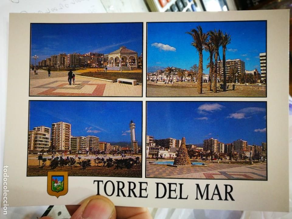 Postales: Postal TORRE DEL MAR Costa del Sol Diversos Aspectos N 11 DOM&Iacute;NGUEZ S/C