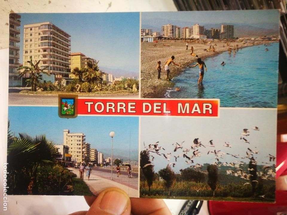 Postales: Postal TORRE DEL MAR Costa del Sol Diversos Aspectos N 21 DOM&Iacute;NGUEZ S/C