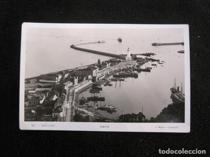 Postales: MALAGA-PUERTO-ROISIN-137-POSTAL ANTIGUA-(78.390)