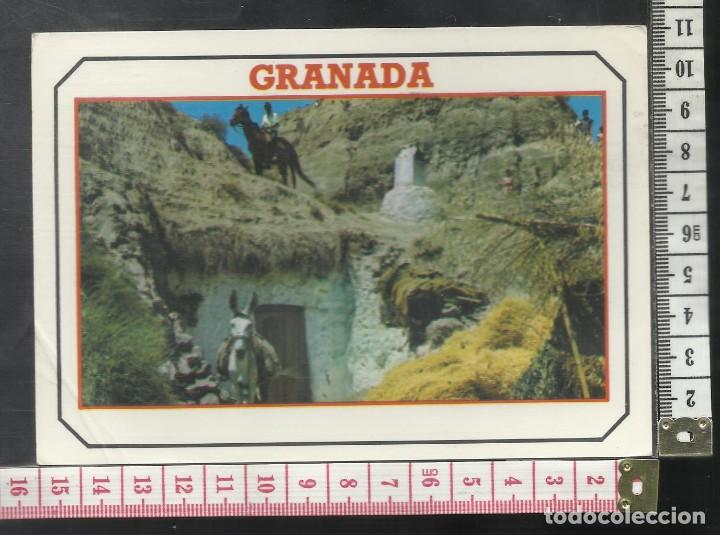 Postales: ST 457 TARJETA POSTAL PURULLENA CUEVAS BURRO GRANADA A&Ntilde;O 1988