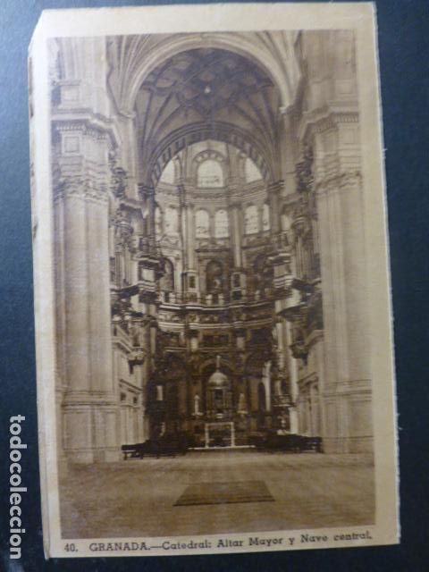Postales: GRANADA CATEDRAL - Foto 1