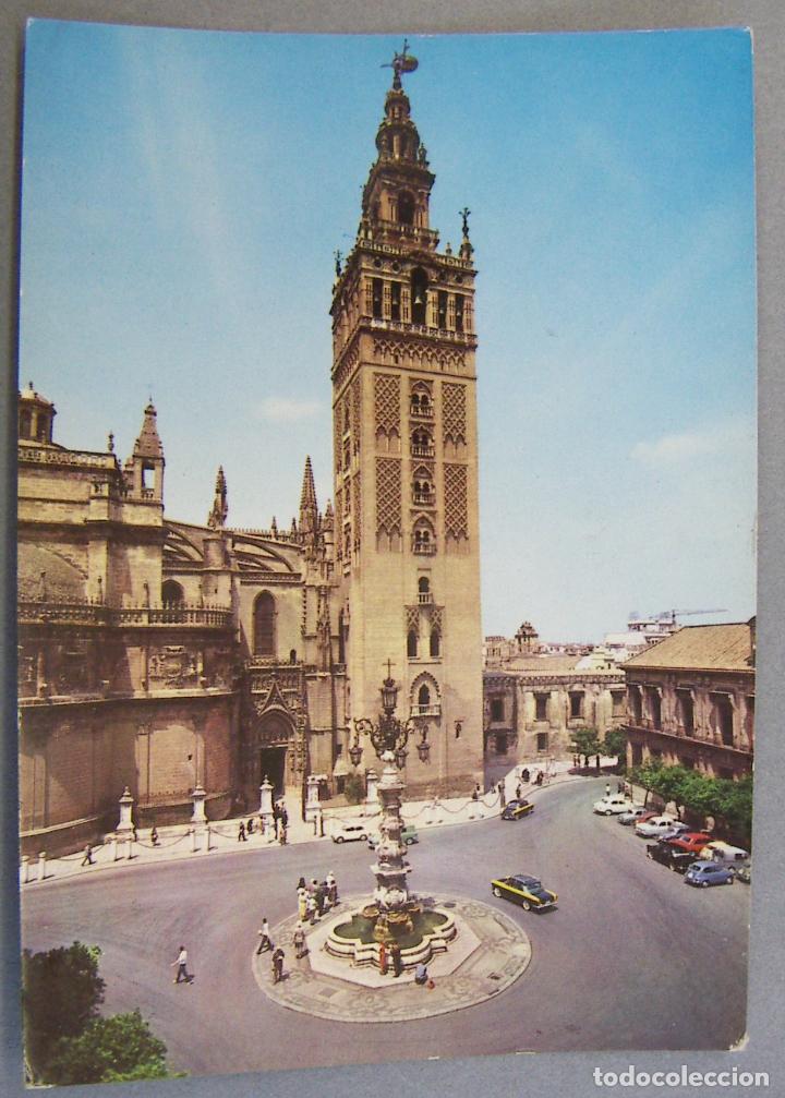 Postales: Postal de Sevila la Giralda Edic Arribas N&ordm; 2053