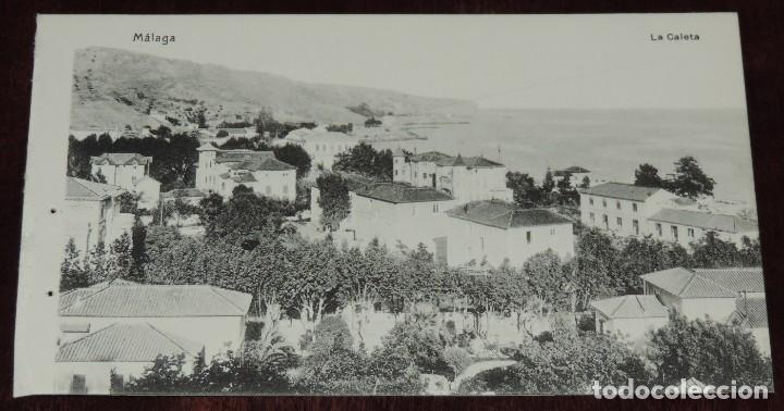 Postales: POSTAL DE MALAGA, LA CALETA, EDICIONES DOMINGO DEL RIO, N.9, NO CIRCULADA.