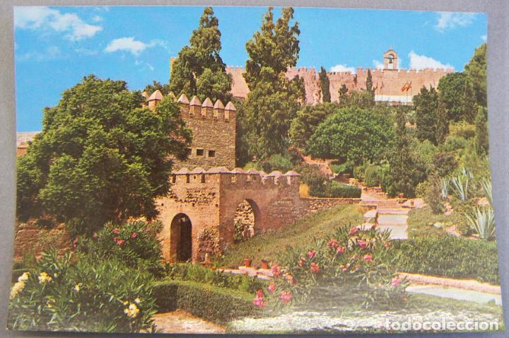 Postales: POSTAL DE ALMERIA JARDINES DE LA ALCAZABA -EDIC JOSE SALAS IBA&Ntilde;EZ N&ordm;109