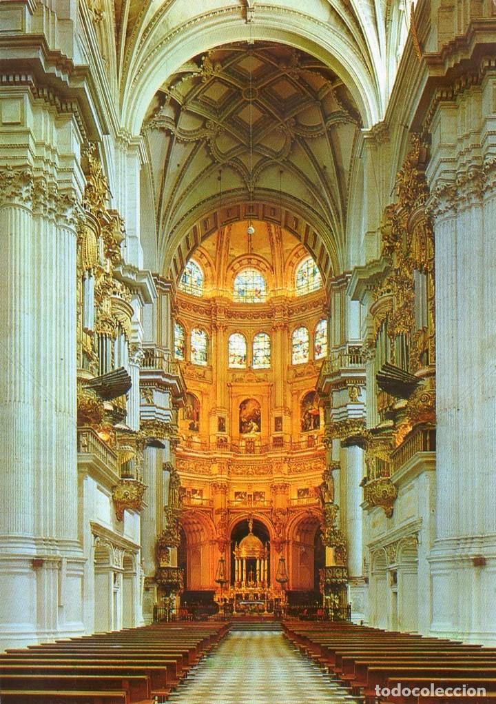 Postales: GRANADA N.&ordm; 1.432 INTERIOR DE LA CATEDRAL - Foto 1