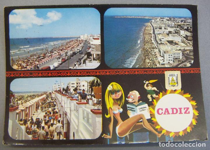 Postales: POSTAL DE CADIZ - VISTAS PARCIALES - EDICIONES SUBIRATS CASANOVAS - N&ordm; 1189