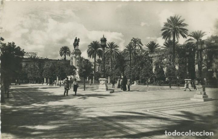 Postales: N&ordm; 42-SEVILLA. Plaza Nueva. Sin circular. ED. HELIOTIPIA ART&Iacute;STICA ESPA&Ntilde;OLA