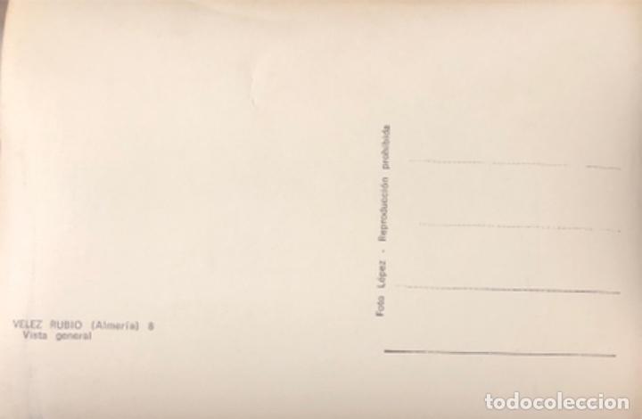 Postales: Postal V&eacute;lez-Rubio . Almeria