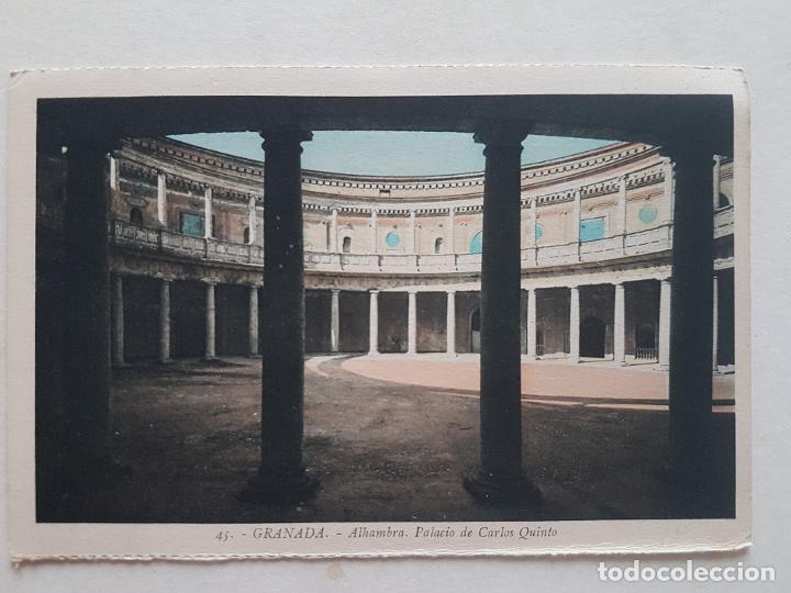 Postales: GRANADA PALACIO CARLOS V POSTAL - Foto 1