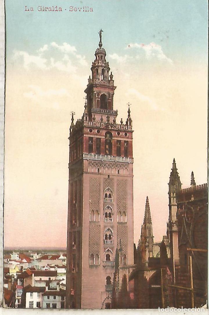 Postales: SEVILLA GIRALDA ESCRITA - Foto 1