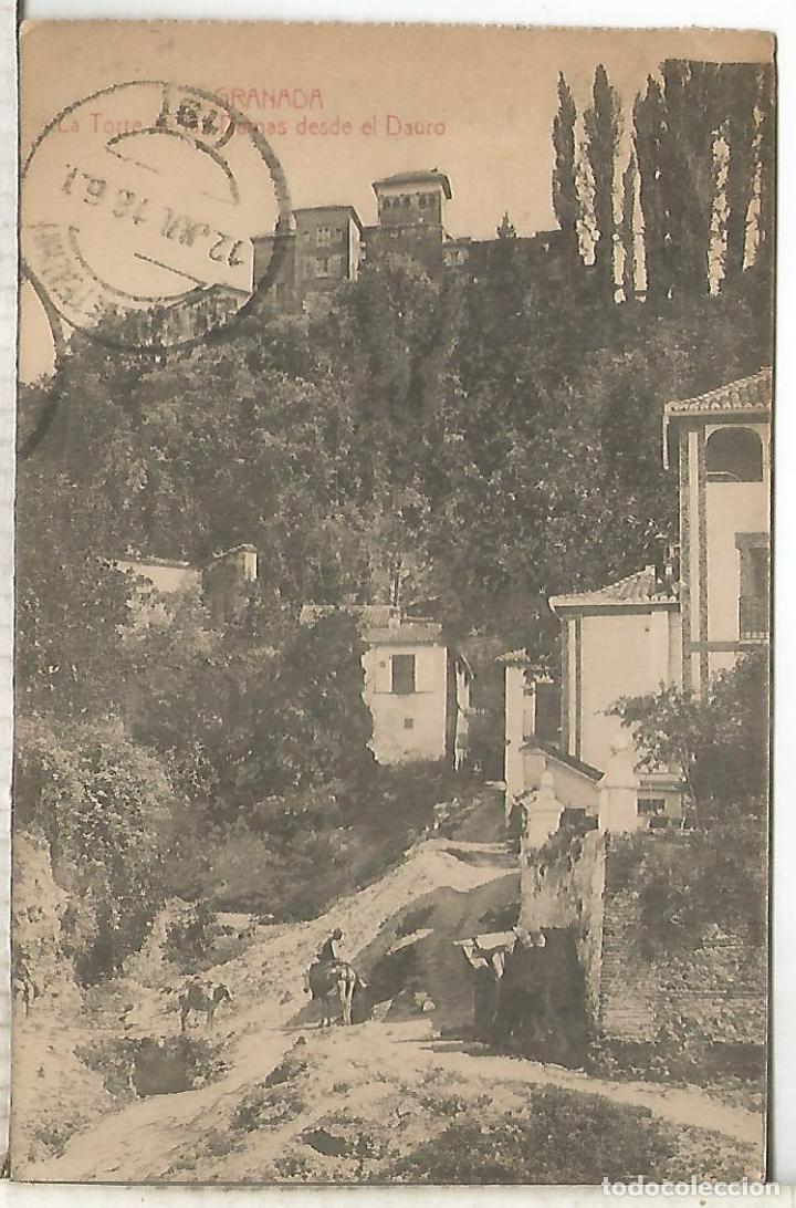 Postales: GRANADA ALHAMBRA ESCRITA - Foto 1