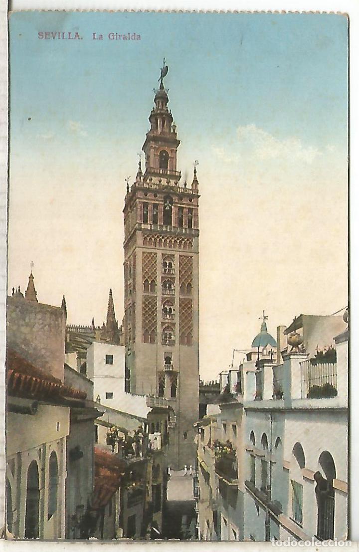 Postales: SEVILLA GIRALDA ESCRITA - Foto 1