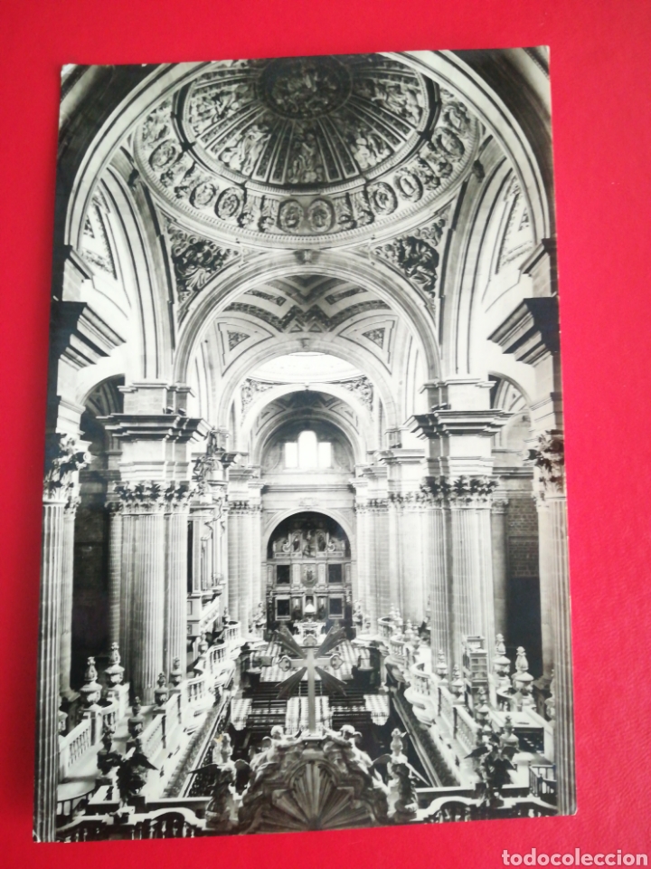 Postales: Ja&eacute;n, Nave central de la Catedral. - Foto 1