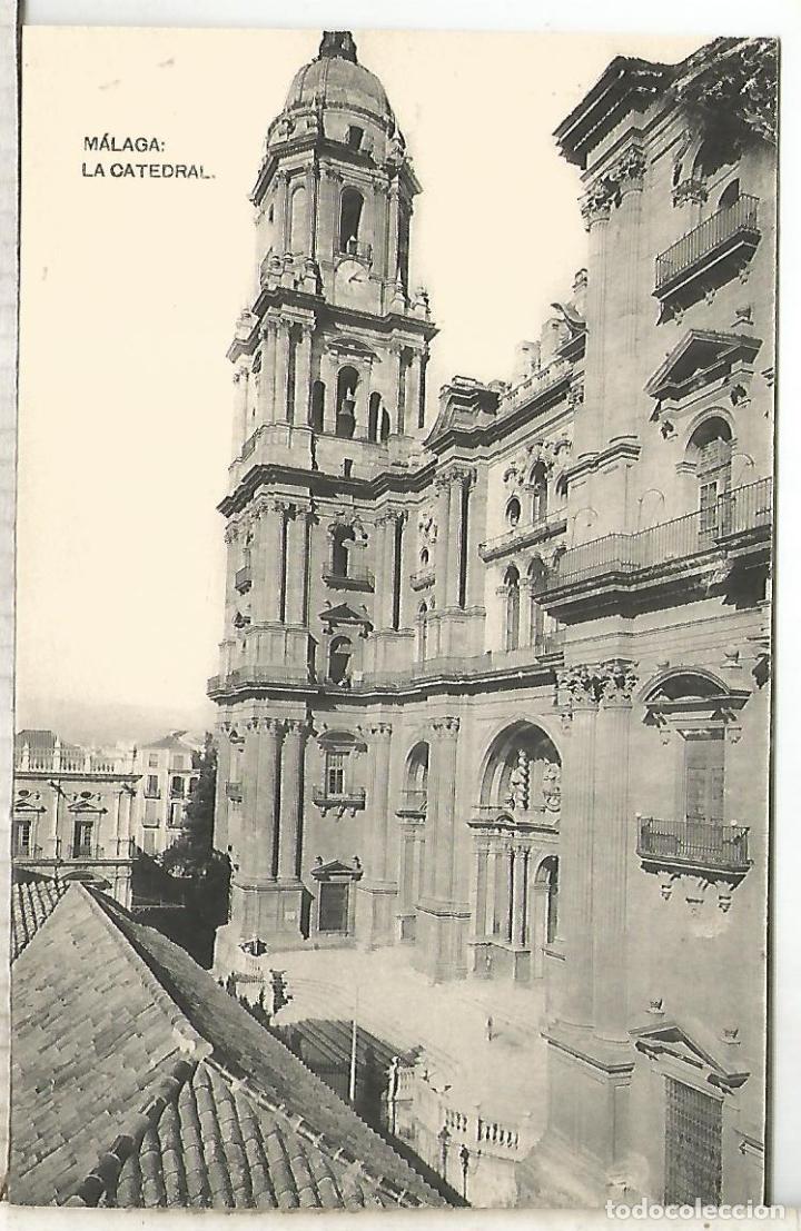 Postales: MALAGA CATEDRAL SIN ESCRIBIR