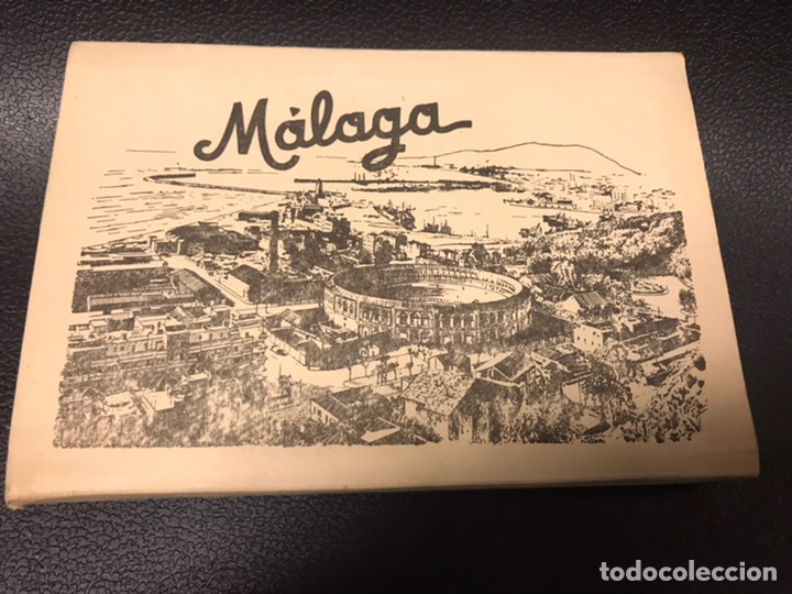 Postales: BLOC POSTAL MALAGA. N&ordm; 3. GARCIA GARRABELLA. 10 TARJETAS POSTALES BUEN ESTADO