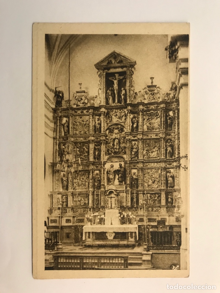 Postales: MALAGA. Postal No.72, Iglesia del Sagrario. Retablo Castellano. Exclus., Arilva, Garc&iacute;a Garrabella