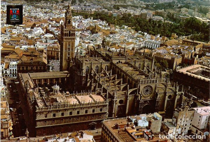 Postales: N&ordm; 16-SEVILLA. Vista general. Sin circular. ED. DOM&Iacute;NGUEZ