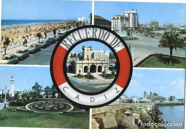 Postales: POSTAL DE CADIZ N&ordm; 2042. RECUERDO. EDICIONES ARRIBAS.