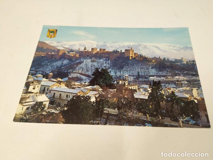 Postales: GRANADA - POSTAL GRANADA - SOL Y NIEVE - Foto 1