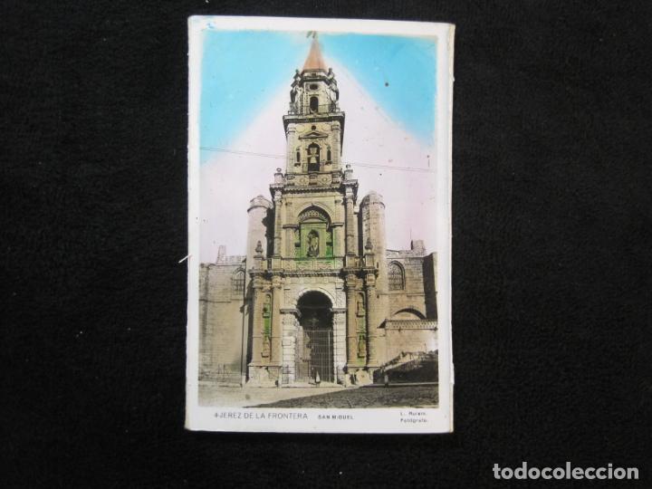 Postales: JEREZ DE LA FRONTERA-SAN MIGUEL-ROISIN FOTOGRAFICA-4-POSTAL ANTIGUA-(78.814)