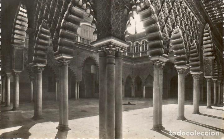 Postales: N&ordm; 105-SEVILLA. El Alc&aacute;zar. Patio de las Doncellas. Sin circular. ED. HELIOTIPIA