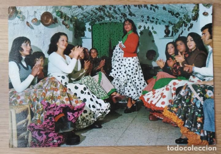 Postales: GRANADA - SACROMONTE - ZAMBRA GITANA - Foto 1