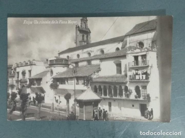 Postales: POSTAL ECIJA. UN RINCON DE LA PLAYA MAYOR.