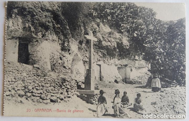 Postales: GRANADA BARRIO DE GITANOS - Foto 1