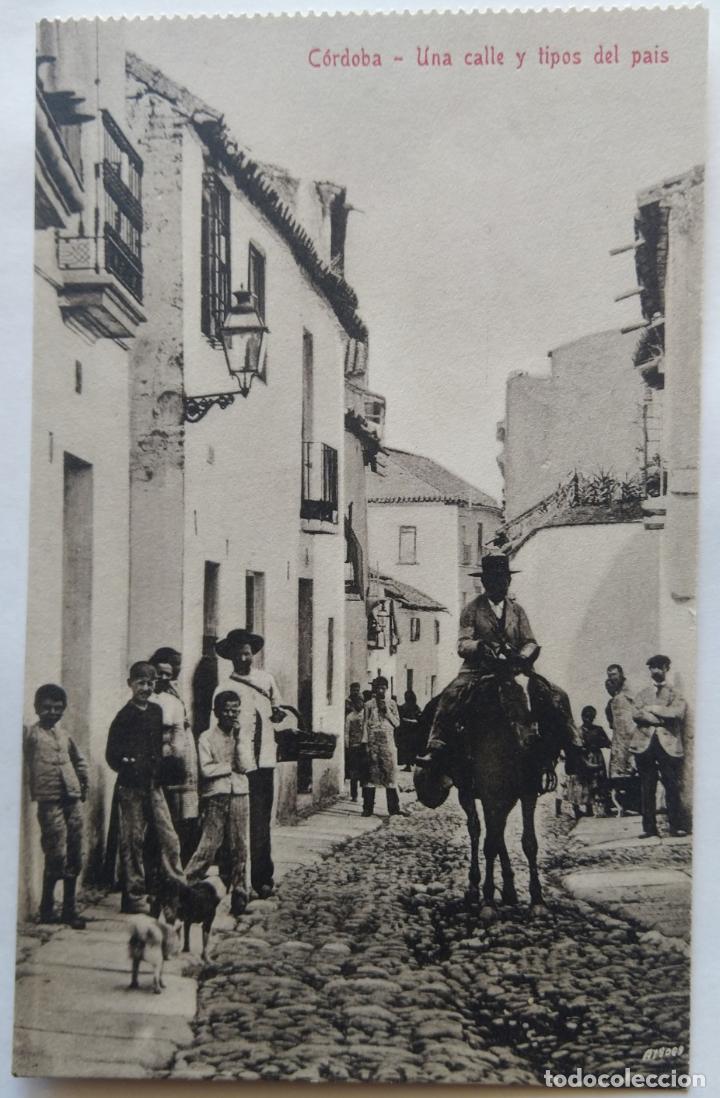 Postkarten: CORDOBA UNA CALLE Y TIPOS DEL PAIS