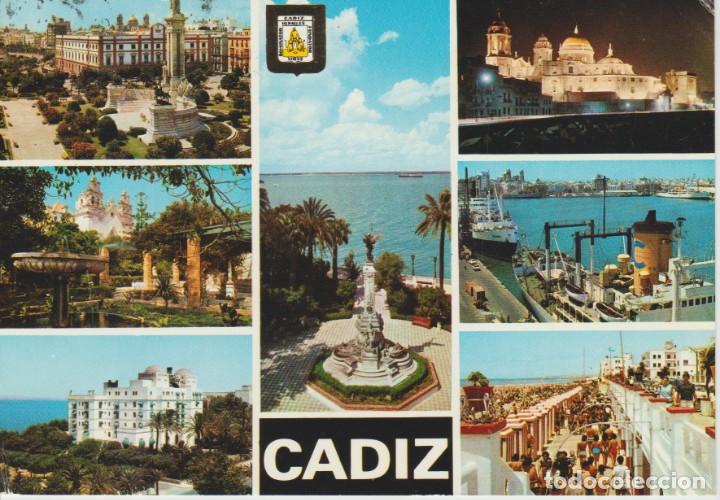 Postales: (1191) CADIZ. VARIOS ASPECTOS ... 1 ESQUINA CON DOBLEZ