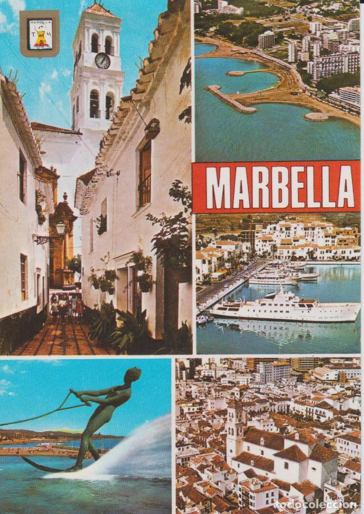 Postales: (89) MARBELLA. BARCO EN EL PUERTO - Foto 1