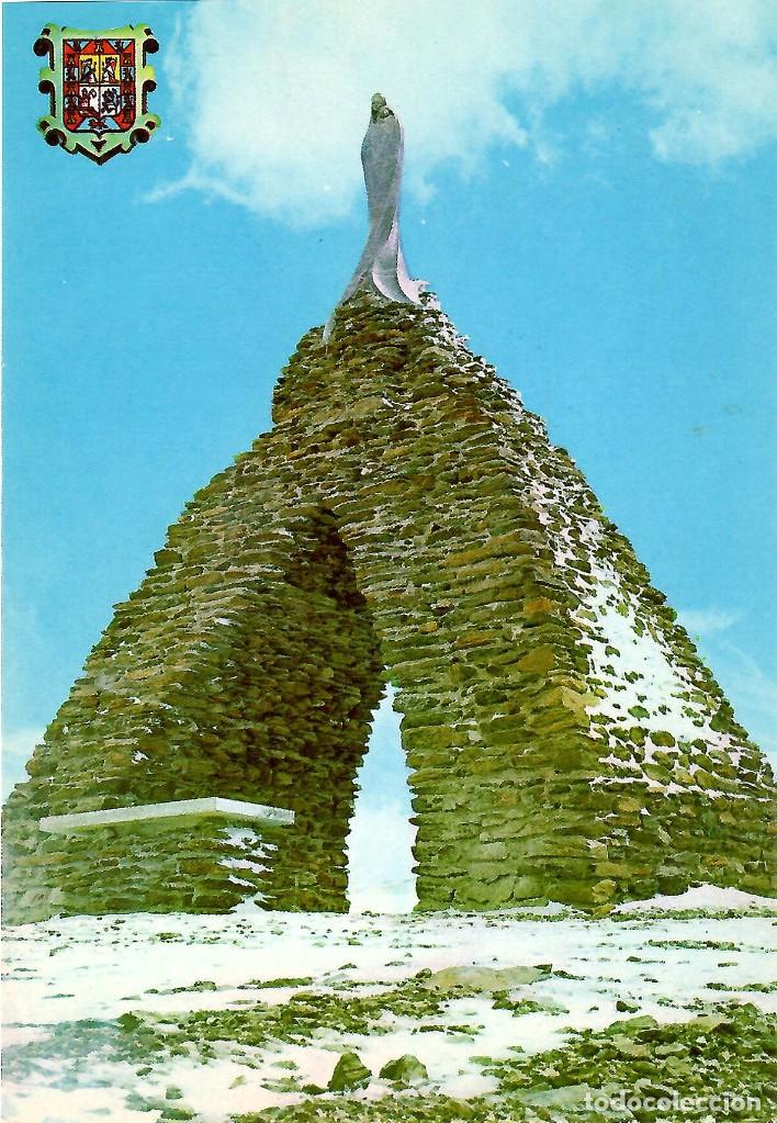 Postales: SERIE 45-N&ordm; 474-GRANADA. Monumento a la Virgen de las Nieves. Sin circular. ED. A. ZERKOWITZ
