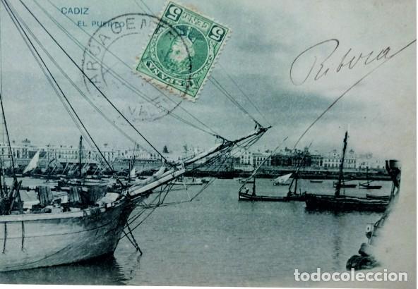 Postales: POSTAL C&Aacute;DIZ EL PUERTO. - Foto 1
