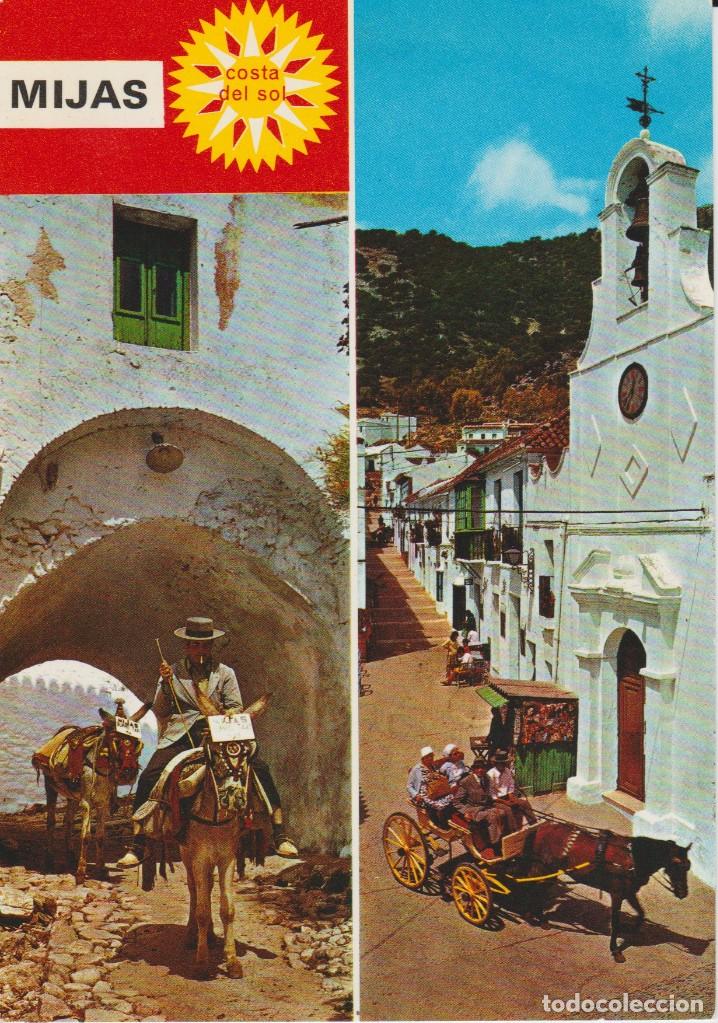 Postales: (1876) MIJAS. TIPOS DEL PAIS ... SIN CIRCULAR - Foto 1