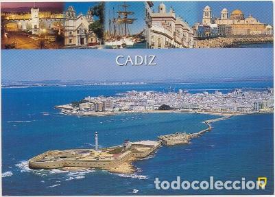 Postales: POSTAL DE CADIZ. VISTA AEREA. COL. ELITE N&ordm; 74/C P-ANC-624,3