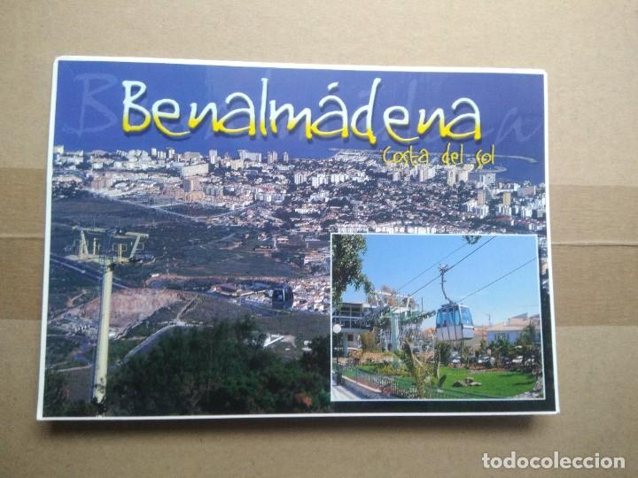 Postales: Postal telecabina, benalmadena costa