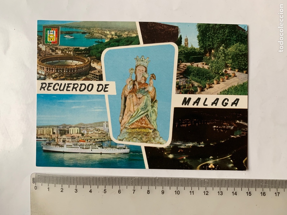 Postales: POSTAL. RECUERDO DE MALAGA. COSTA DEL SOL. ASPECTOS VARIOS. EDICIONES FISA.