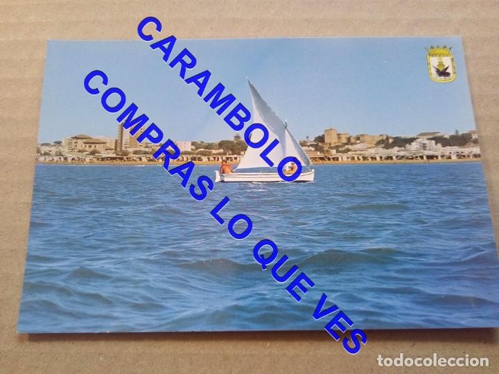 Postales: SANLUCAR DE BARRAMEDA PLAYA VISTA PARCIAL 12 M DE LOS REYES RAMIREZ POSTAL PST1