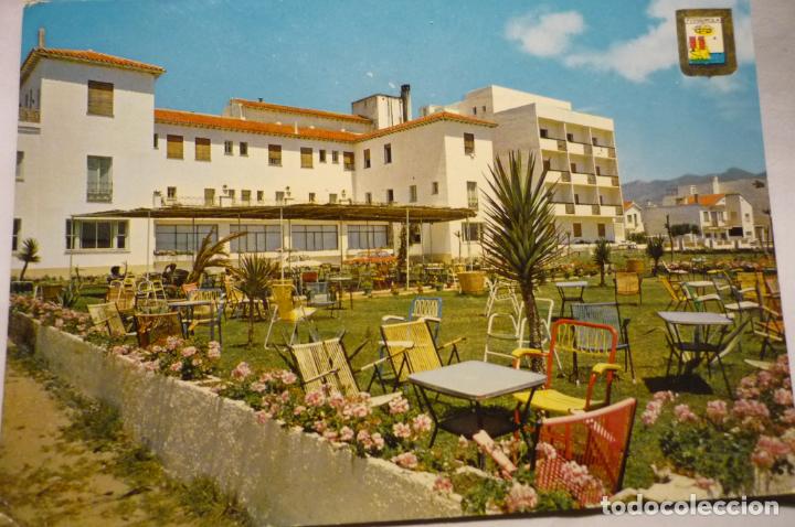 Postales: postal fuengirola-hotel florida circulada cm