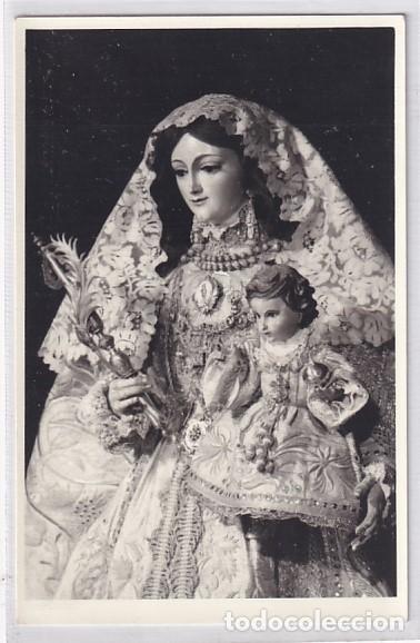 Postales: Fotograf&iacute;a tama&ntilde;o postal, sin reverso. Virgen Bollullos Huelva.